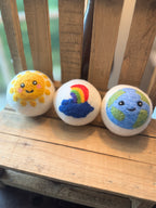 Wool Dryer Balls - 3 Pack | Whimsical Laundry Gift Under $20