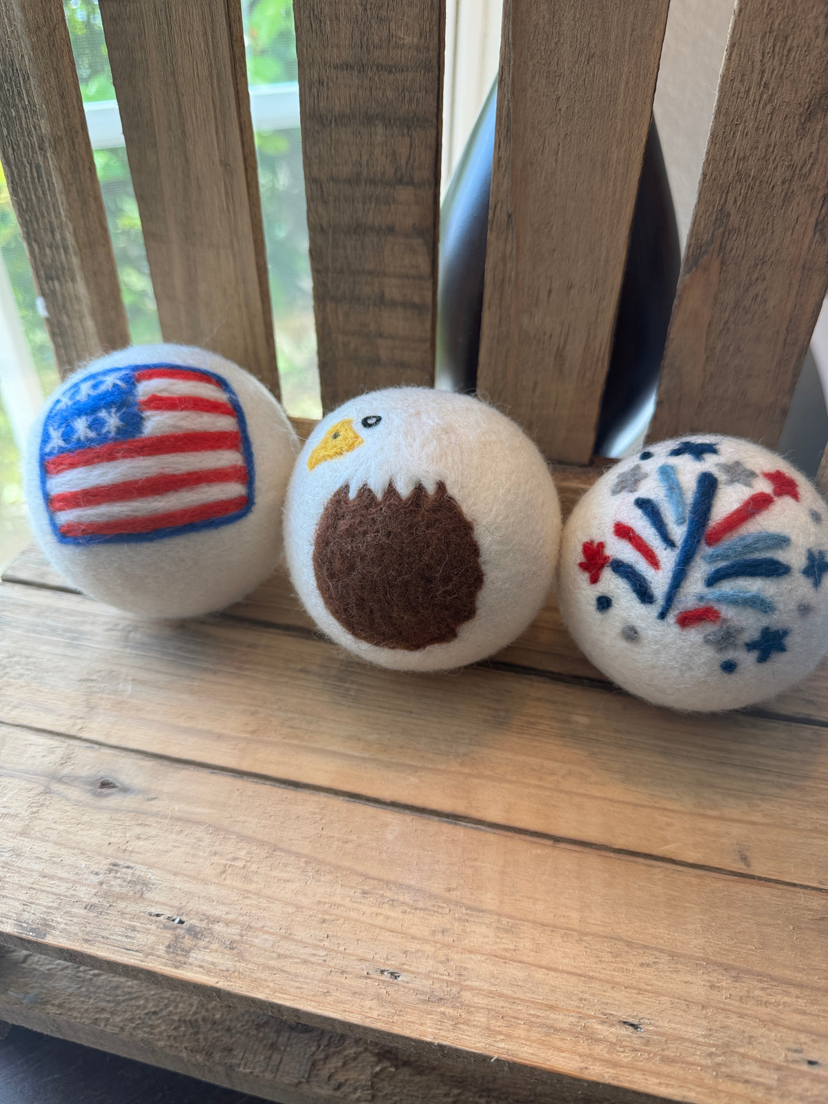Wool Dryer Balls - 3 Pack | Whimsical Laundry Gift Under $20