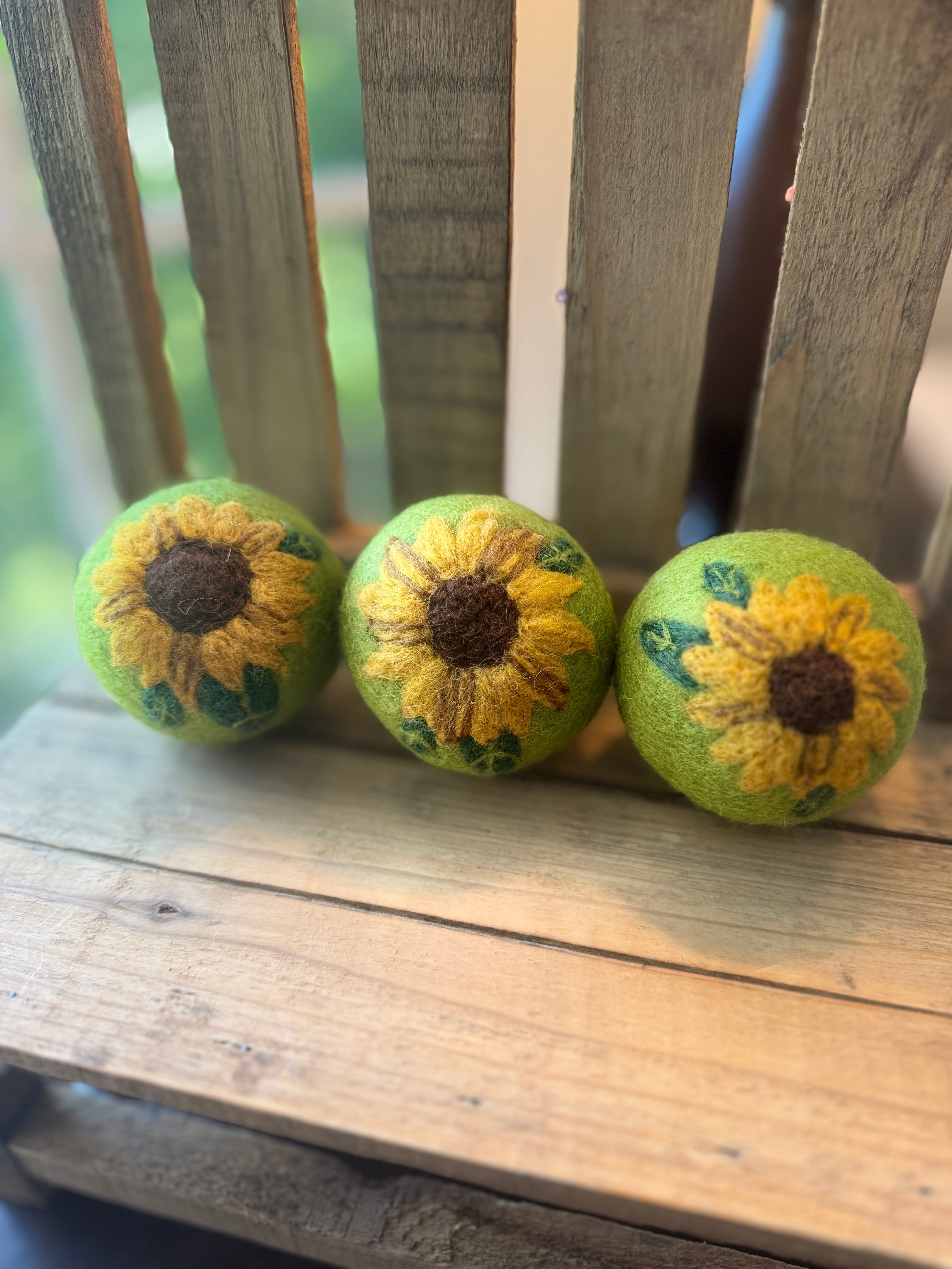Wool Dryer Balls - 3 Pack - Multiple Designs to Choose From!