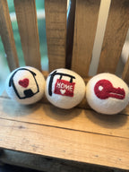 Wool Dryer Balls - 3 Pack | Whimsical Laundry Gift Under $20