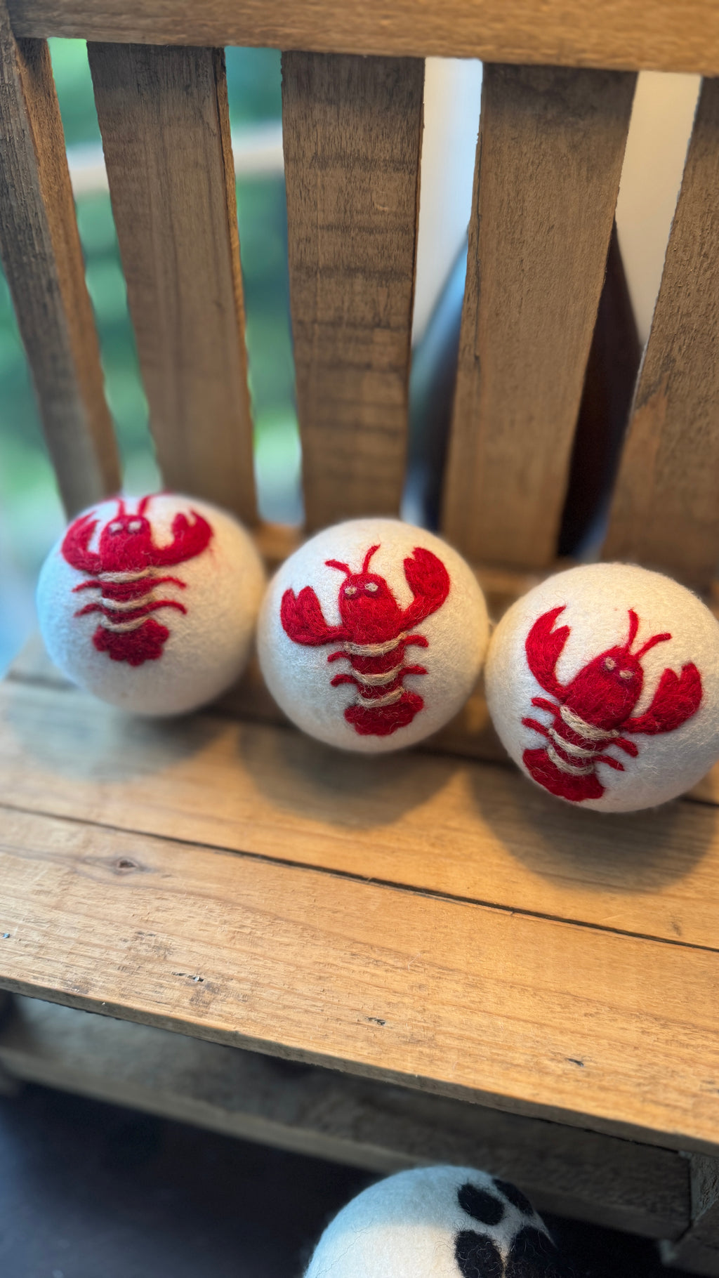 Wool Dryer Balls - 3 Pack | Whimsical Laundry Gift Under $20