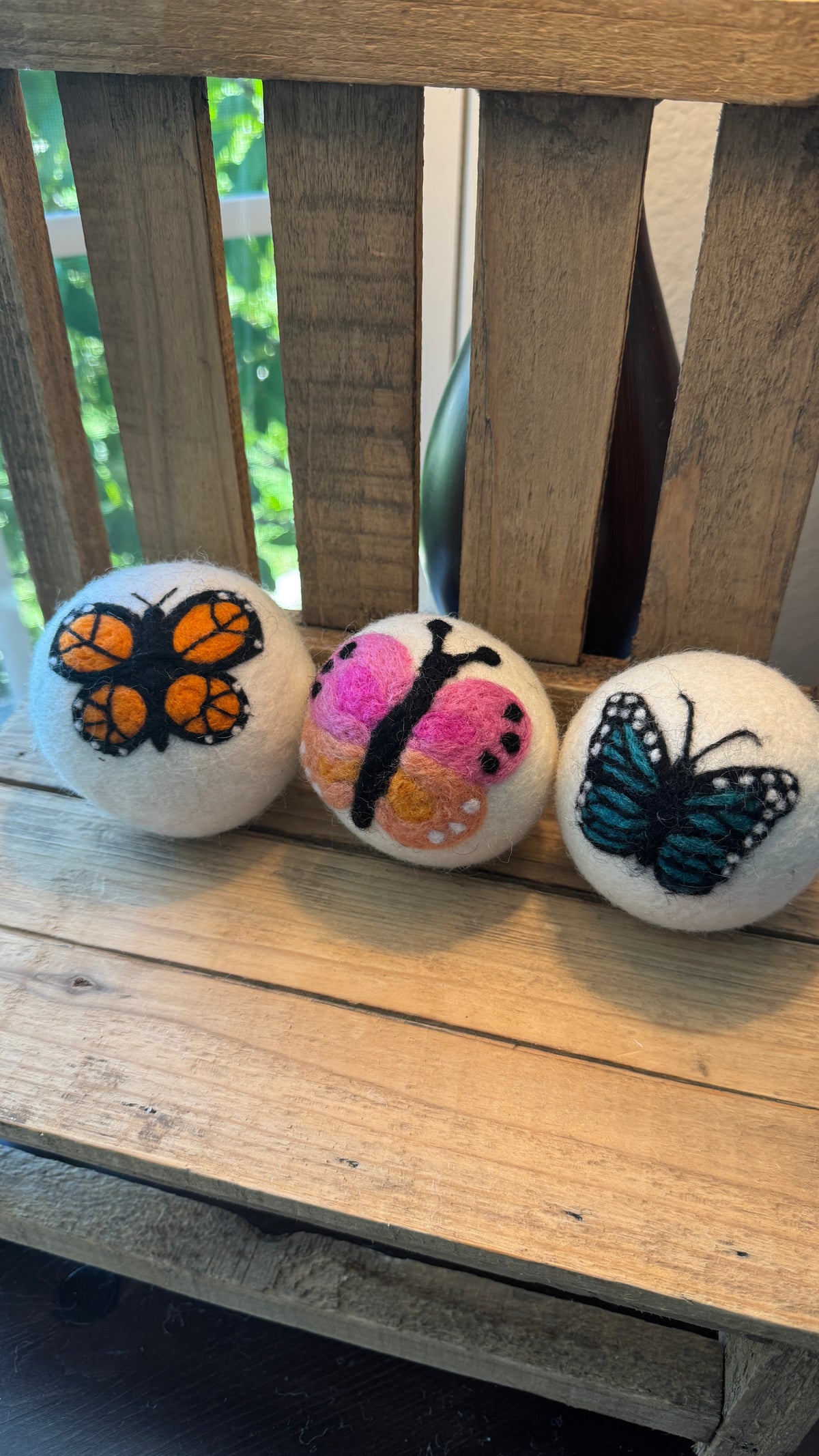 Wool Dryer Balls - 3 Pack | Whimsical Laundry Gift Under $20
