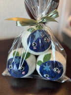 Wool Dyer Balls - 3 Pack - Various Whimsical Designs - Perfect for Laundry and Housewarming Gifts