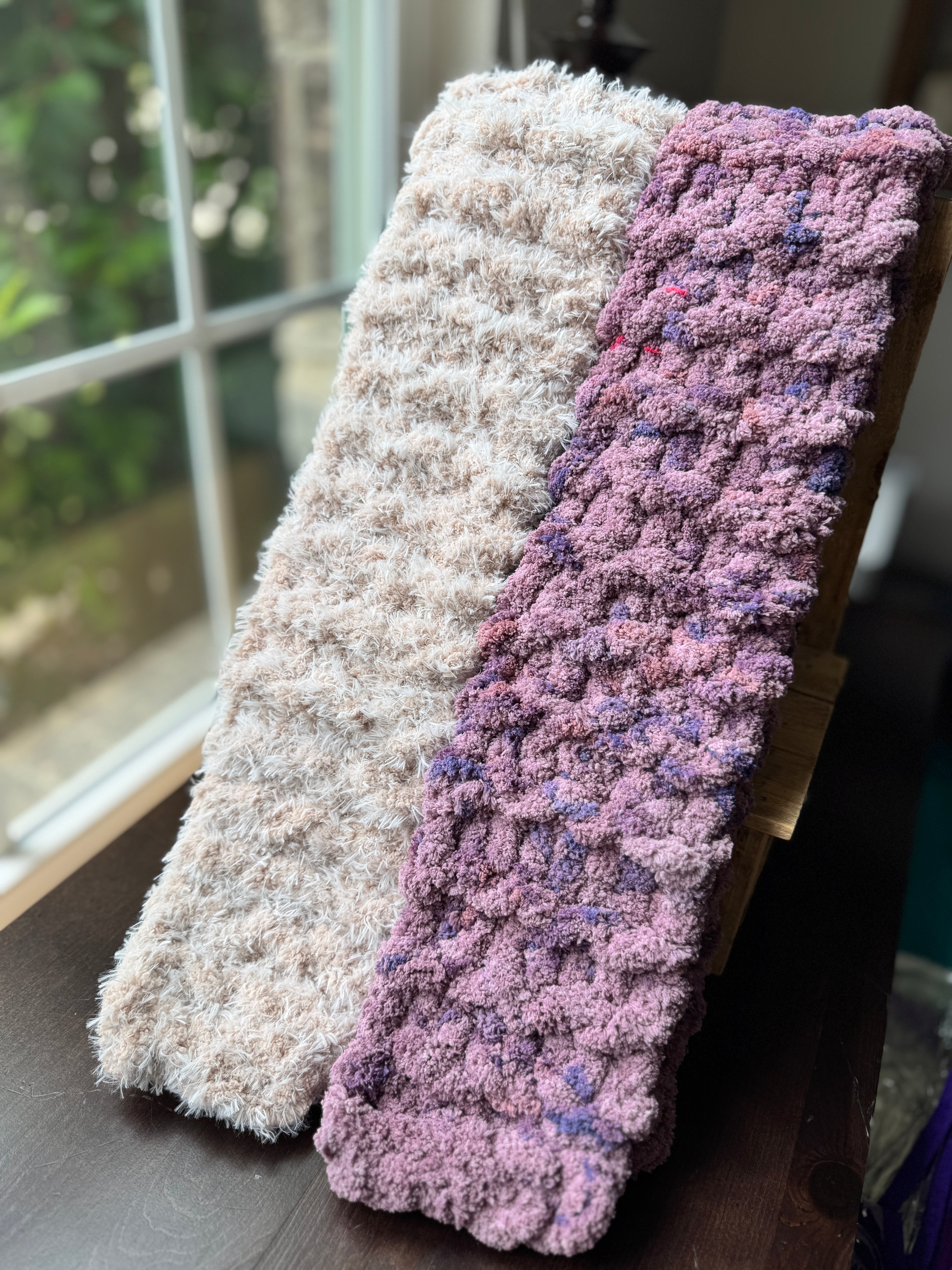 Hand Knit Scarf - December 12