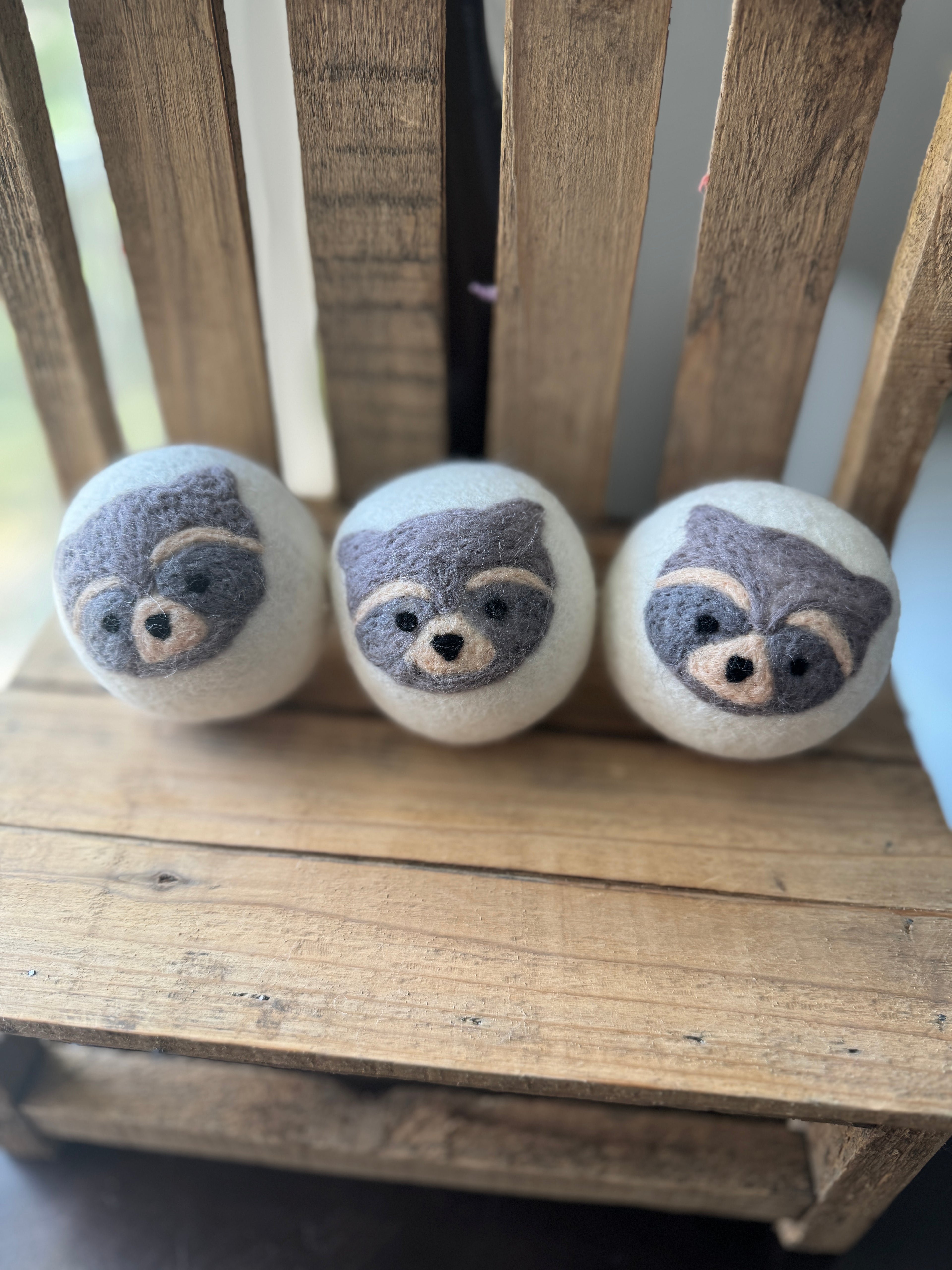 Wool Dryer Balls - 3 Pack - Multiple Designs to Choose From!