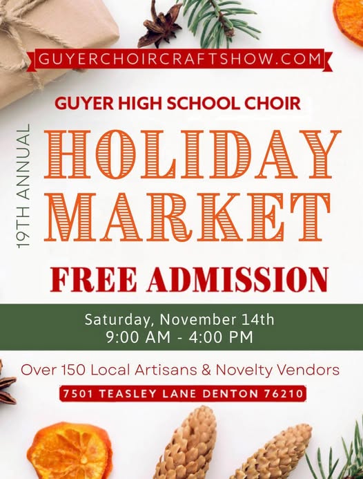 Guyer HS Choir Holiday Market