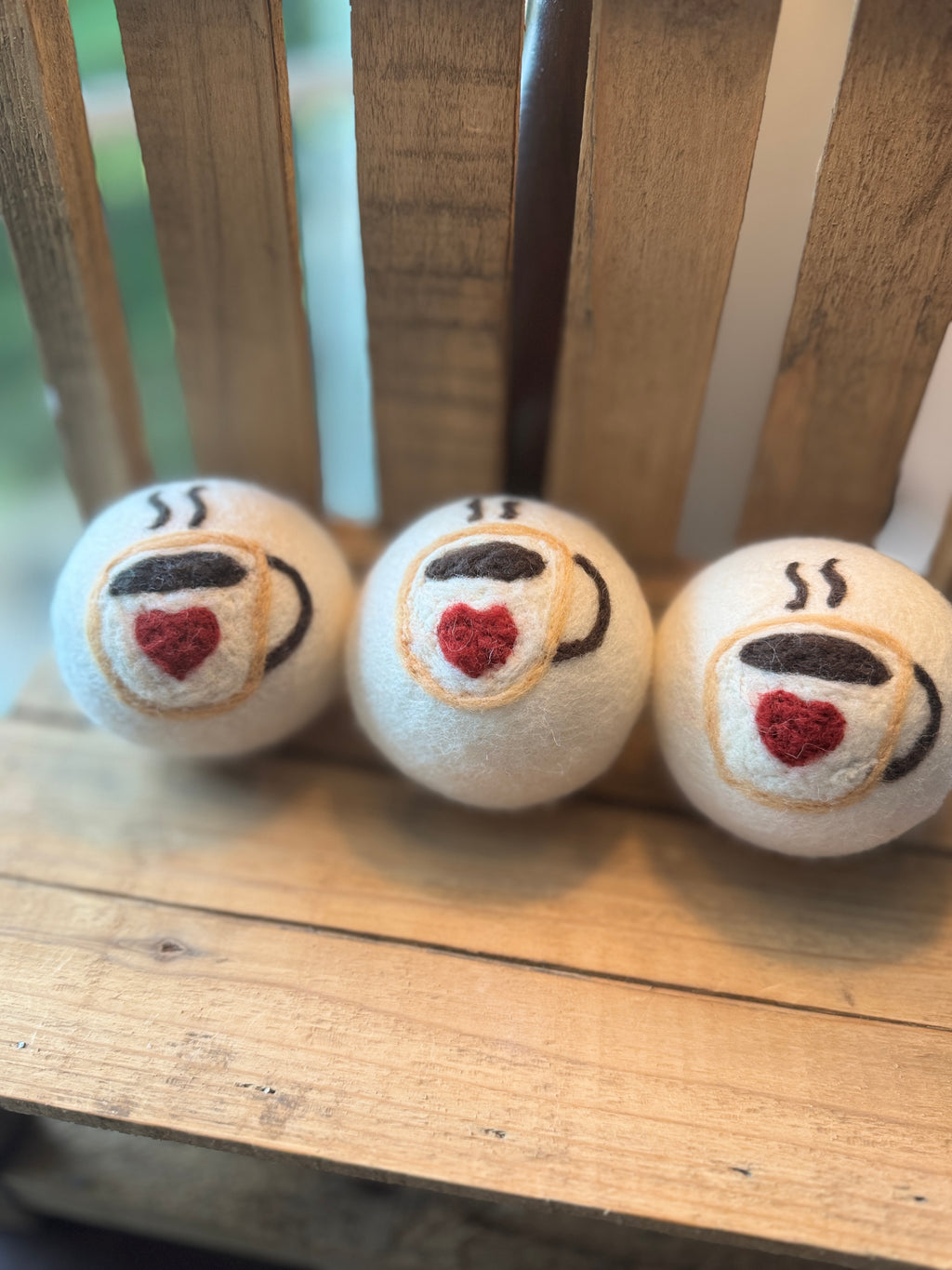 Wool Dryer Balls - 3 Pack | Whimsical Laundry Gift Under $20
