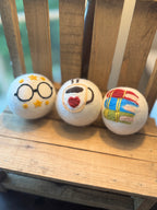 Wool Dryer Balls - 3 Pack | Whimsical Laundry Gift Under $20