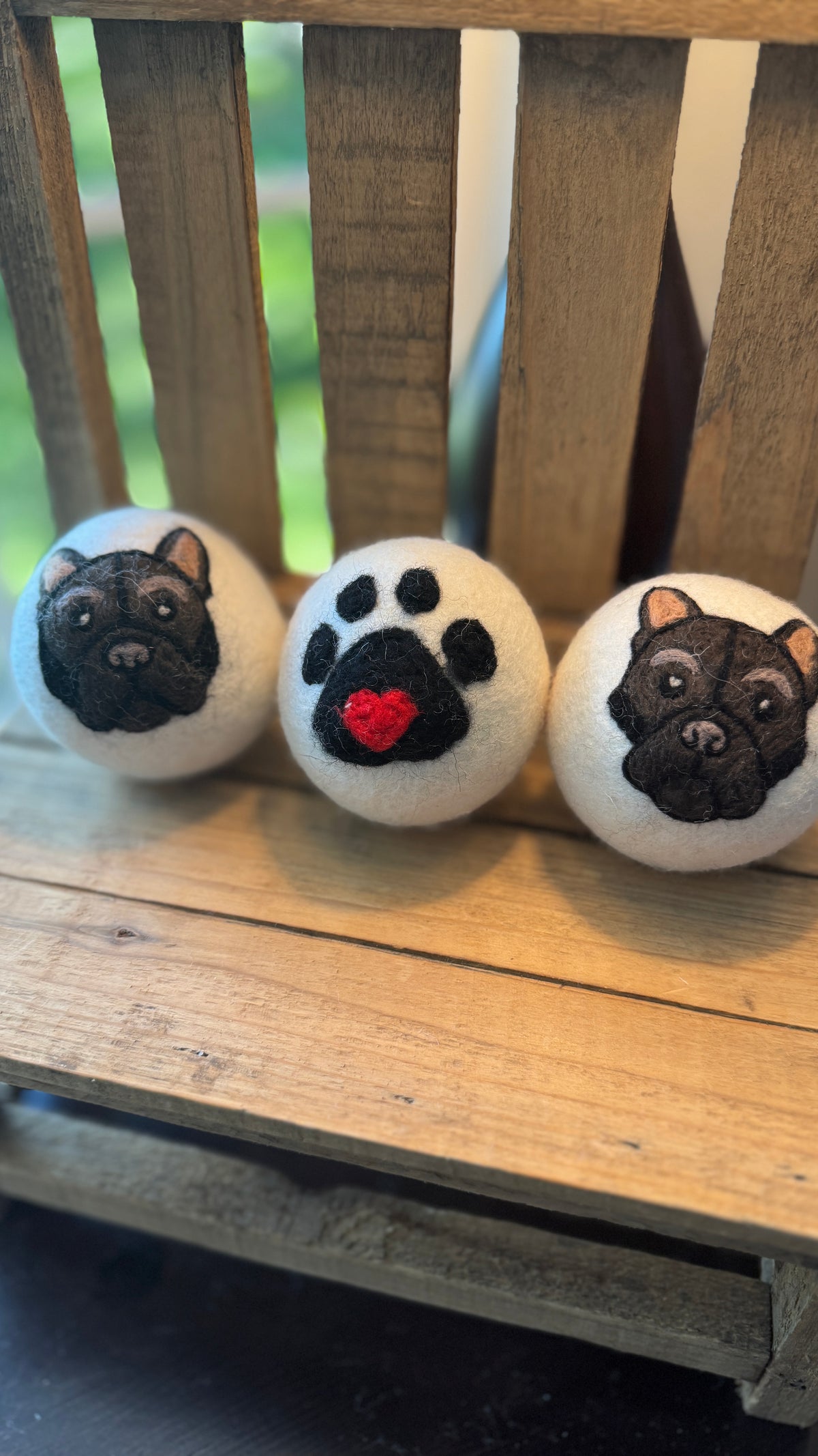 Wool Dryer Balls - 3 Pack | Whimsical Laundry Gift Under $20