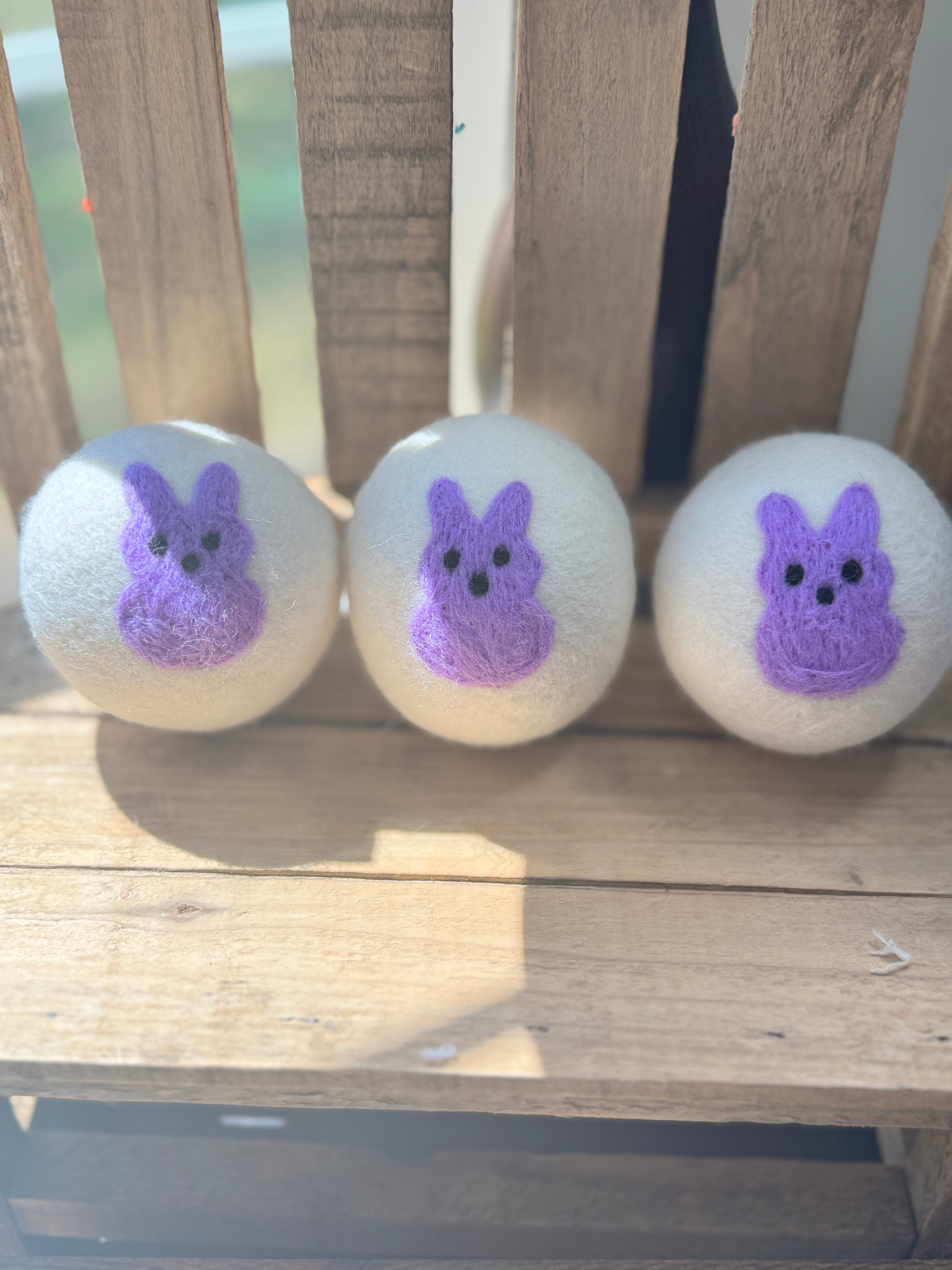 Wool Dryer Balls - 3 Pack - Whimsical Designs