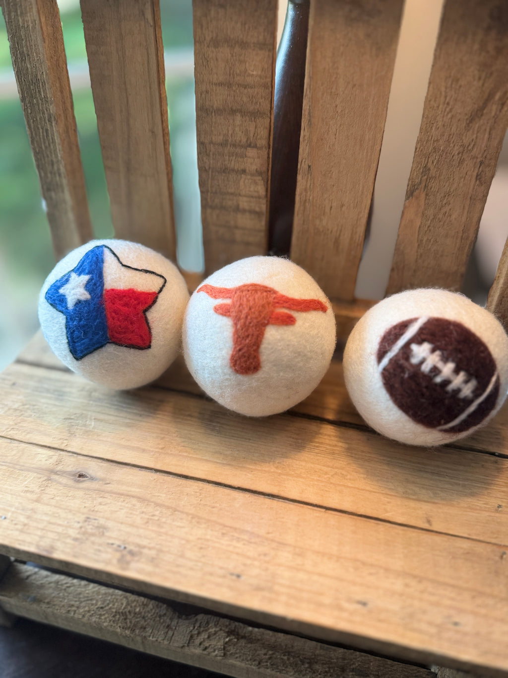 Wool Dryer Balls - 3 Pack | Whimsical Laundry Gift Under $20