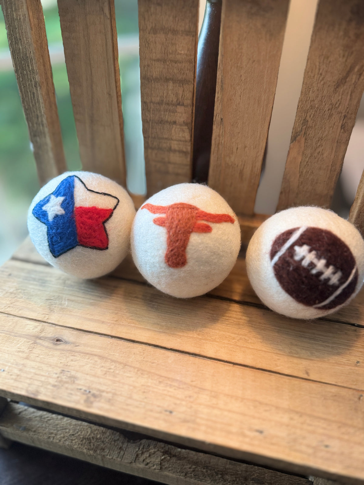 Wool Dryer Balls - 3 Pack | Whimsical Laundry Gift Under $20