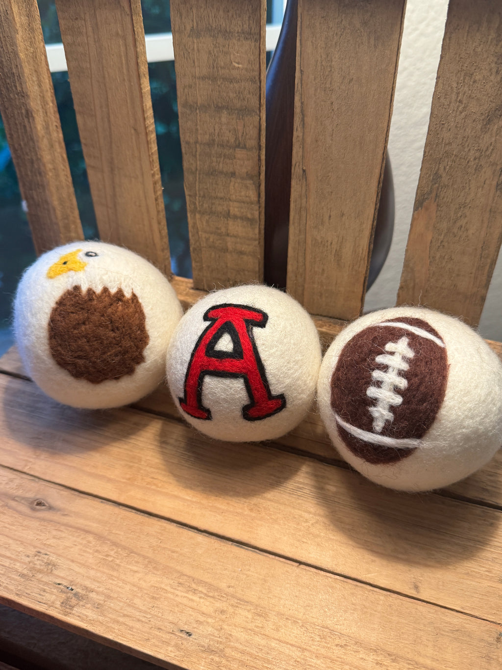 Wool Dryer Balls - 3 Pack | Whimsical Laundry Gift Under $20