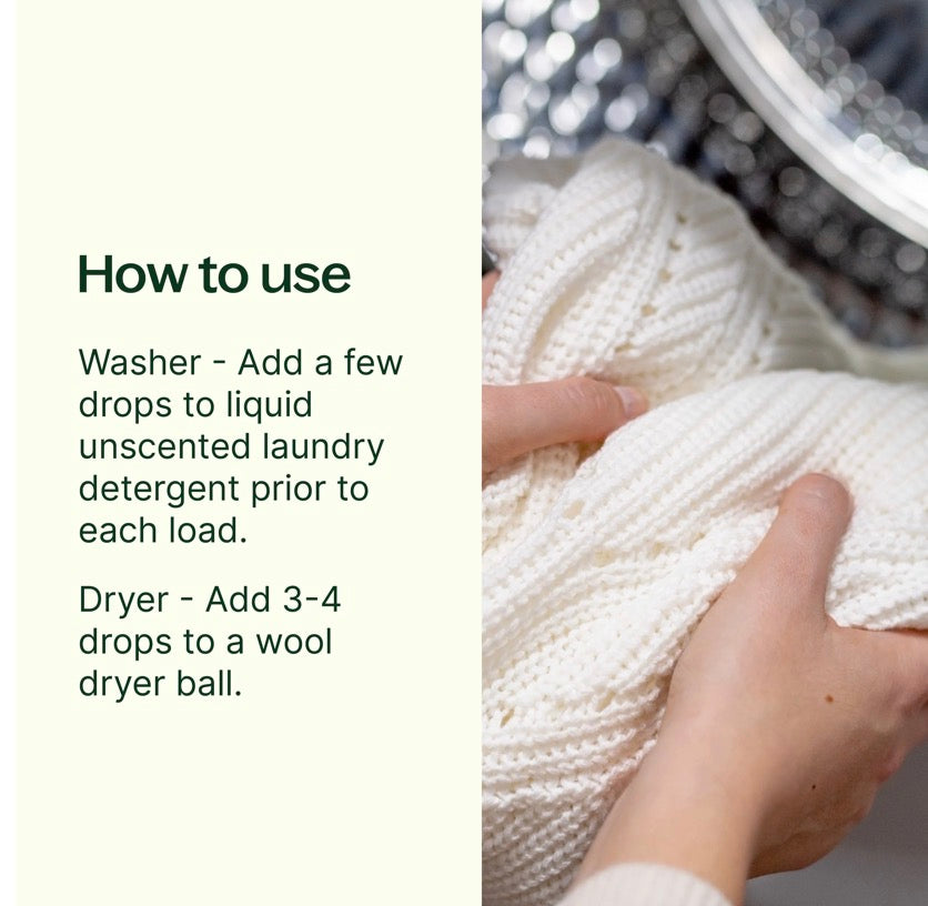 Laundry Essential Oils for Dryer Balls
