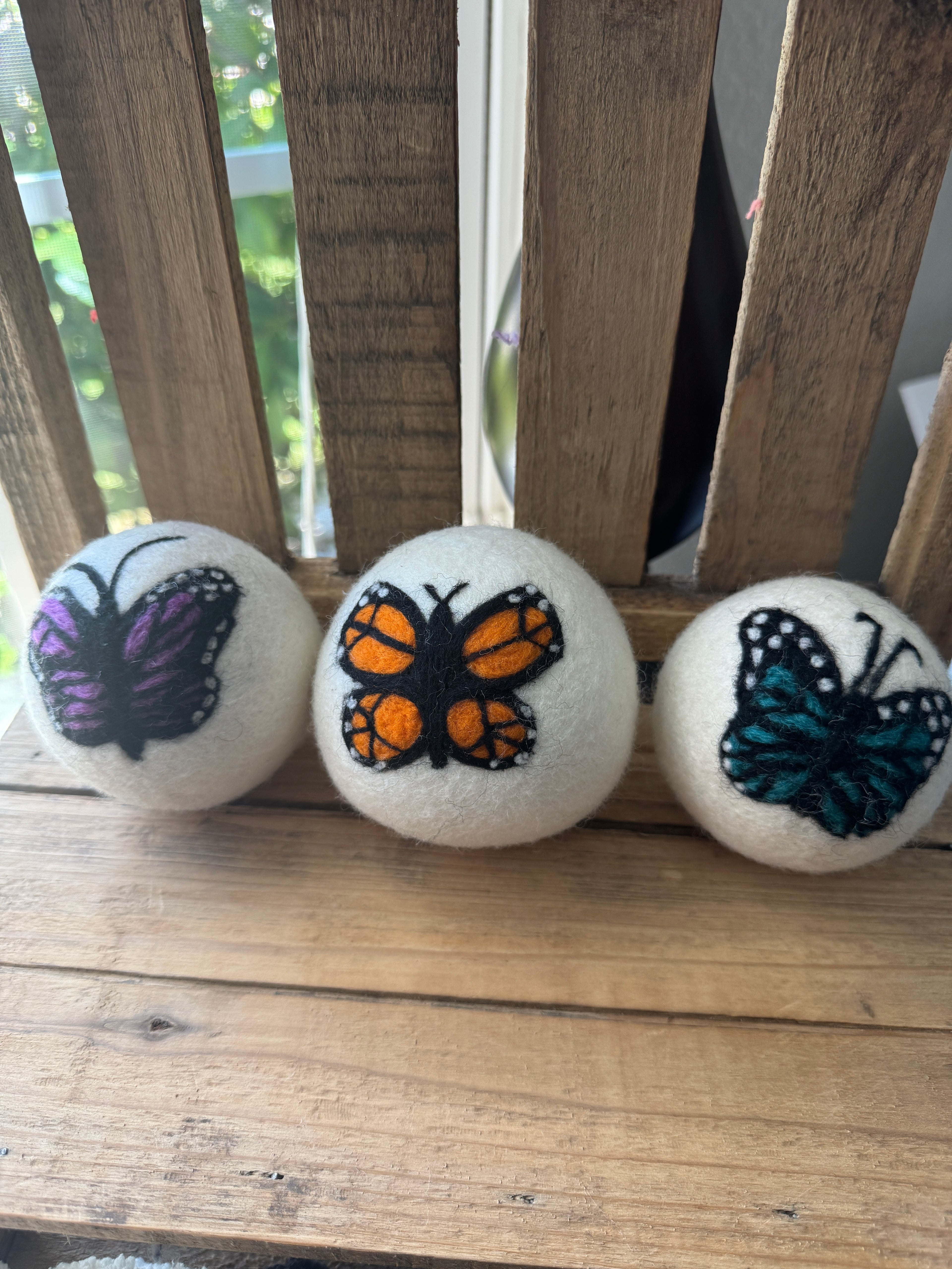 Wool Dryer Balls - 3 Pack - Multiple Designs to Choose From!