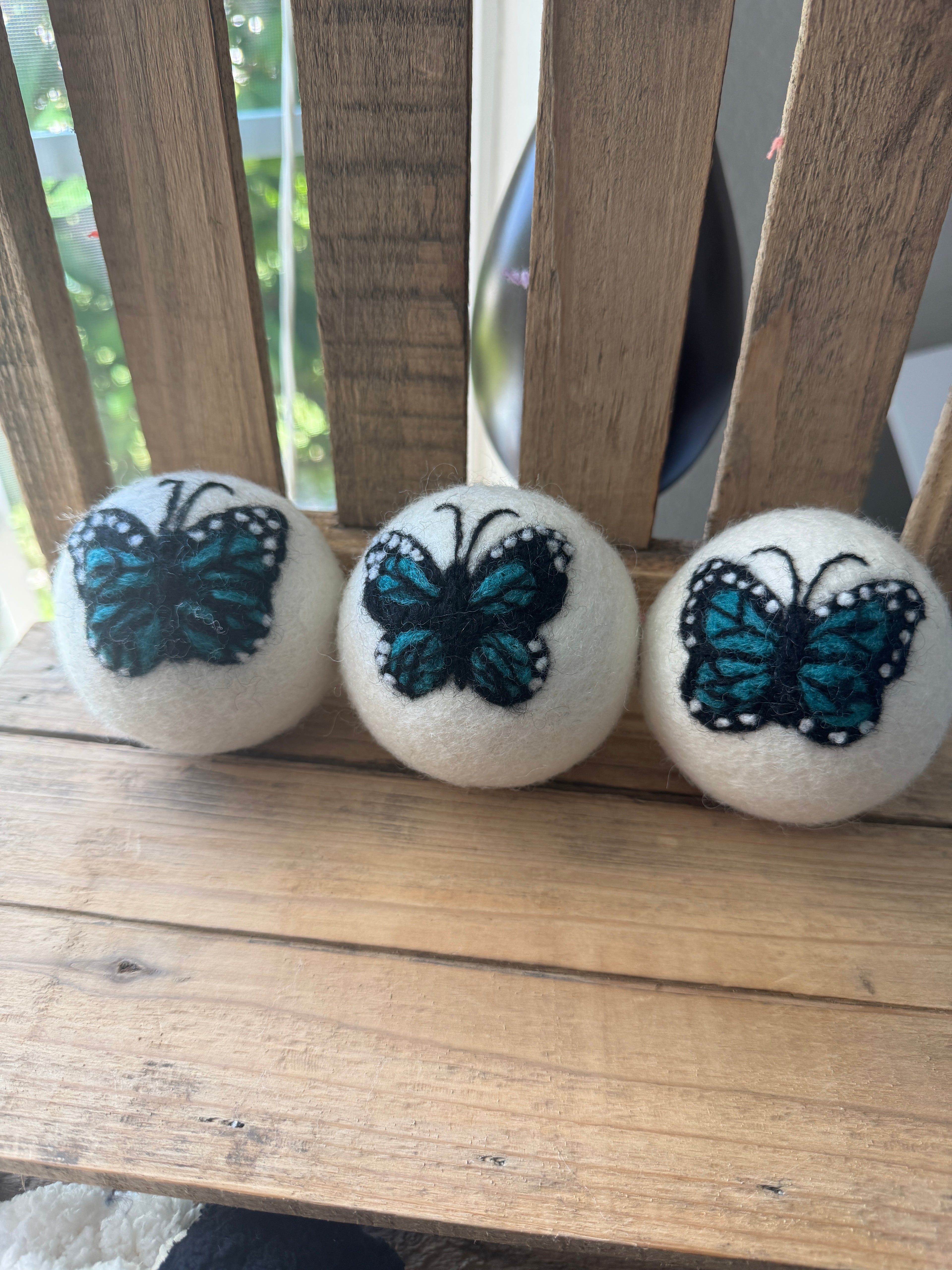 Wool Dryer Balls - 3 Pack - Multiple Designs to Choose From!
