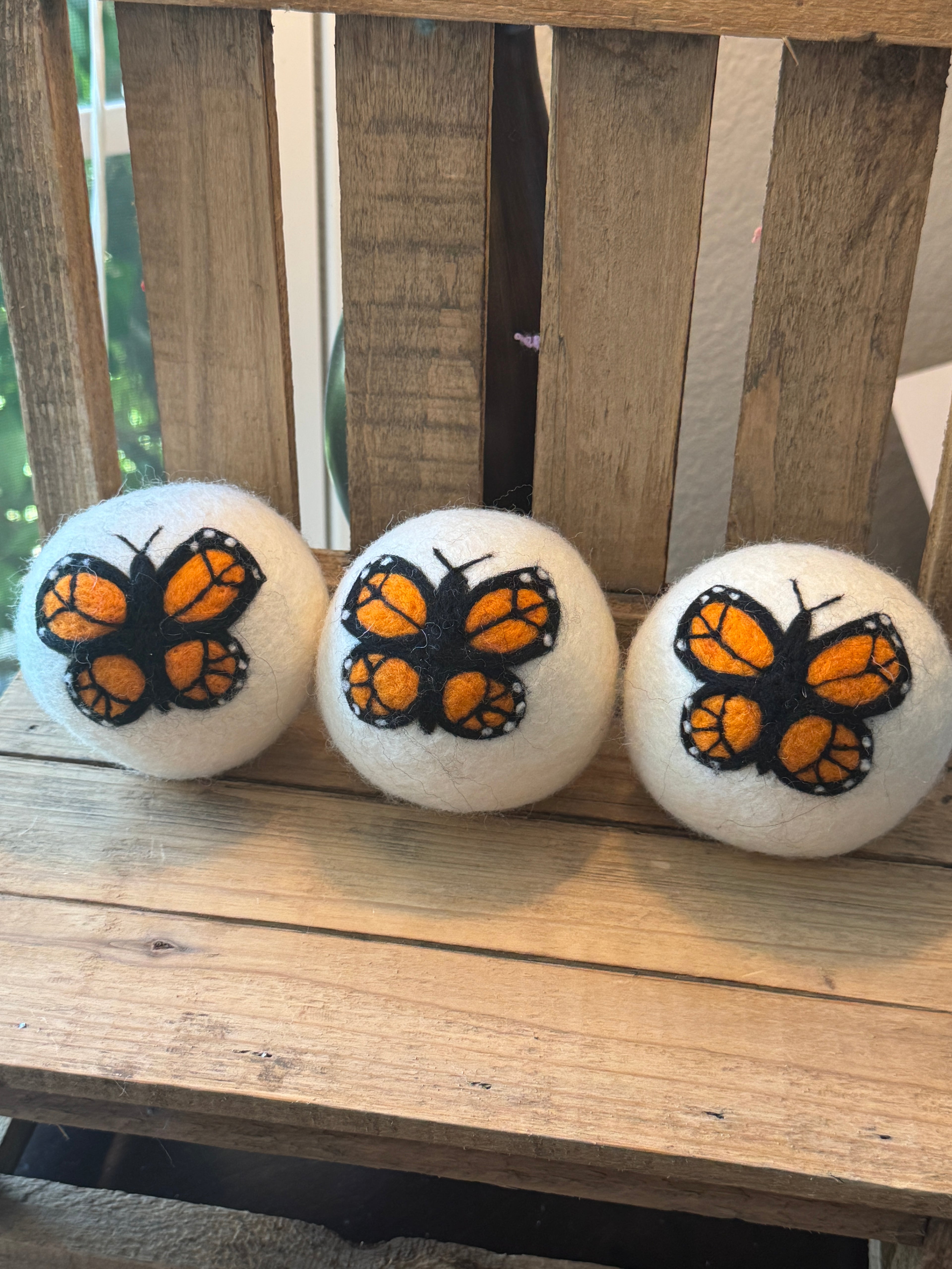 Wool Dryer Balls - 3 Pack - Multiple Designs to Choose From!