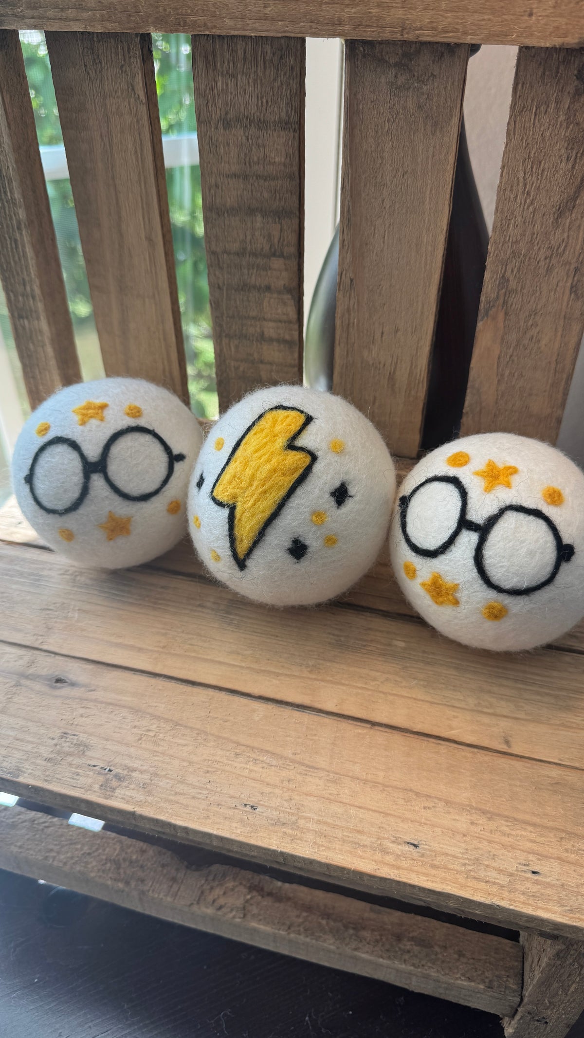 Wool Dryer Balls - 3 Pack | Whimsical Laundry Gift Under $20