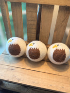Wool Dryer Balls - 3 Pack | Whimsical Laundry Gift Under $20