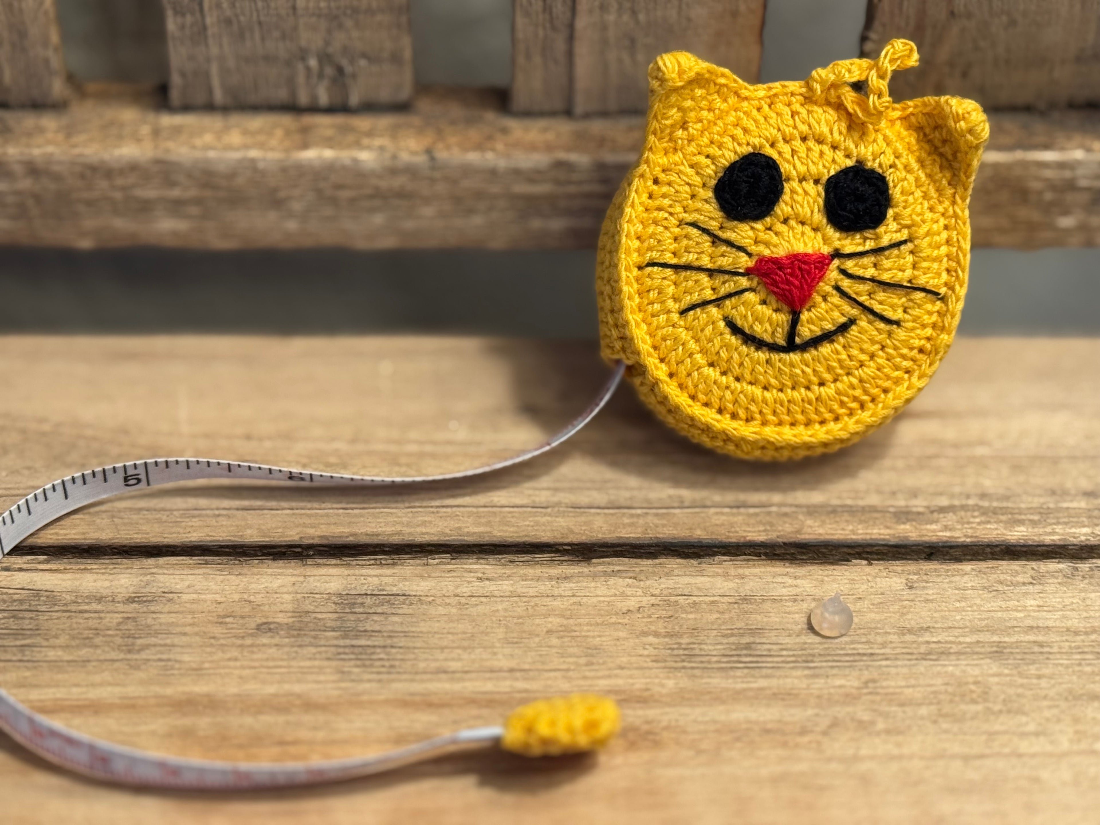 Whimsical Crochet Animal Measuring Tapes