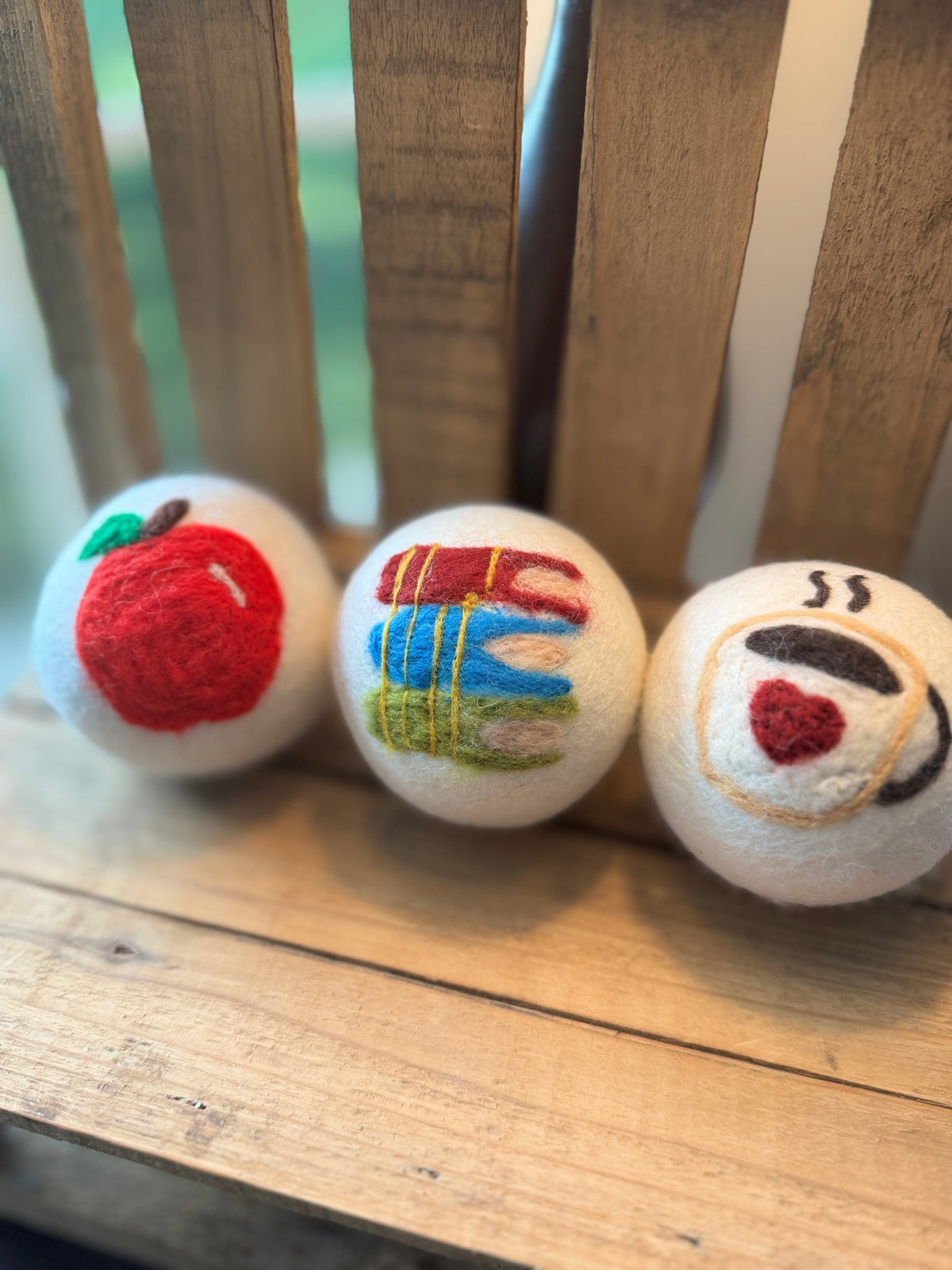 Wool Dryer Balls - 3 Pack | Whimsical Laundry Gift Under $20