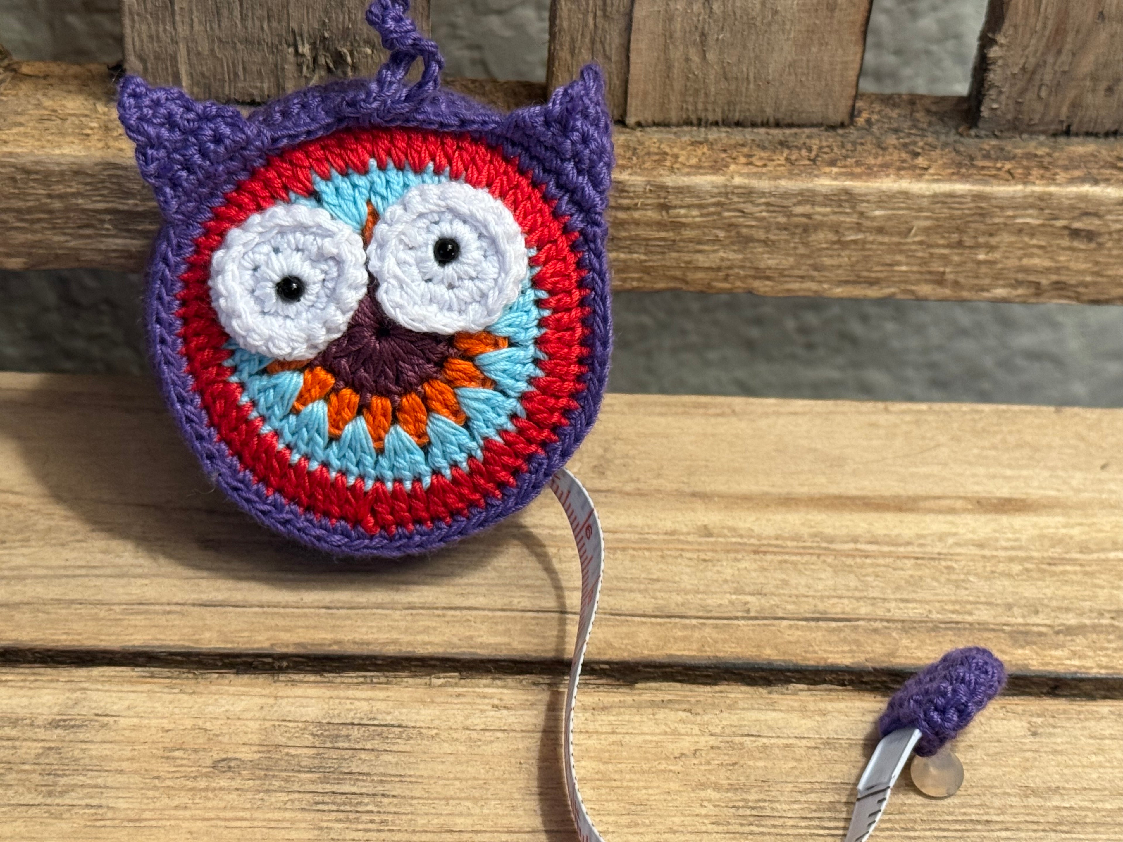 Whimsical Crochet Animal Measuring Tapes