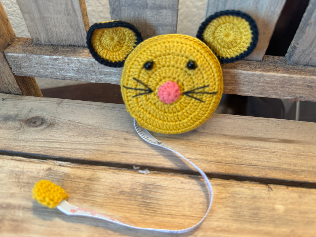 Whimsical Crochet Animal Measuring Tapes