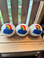 Wool Dryer Balls - 3 Pack - Whimsical Designs