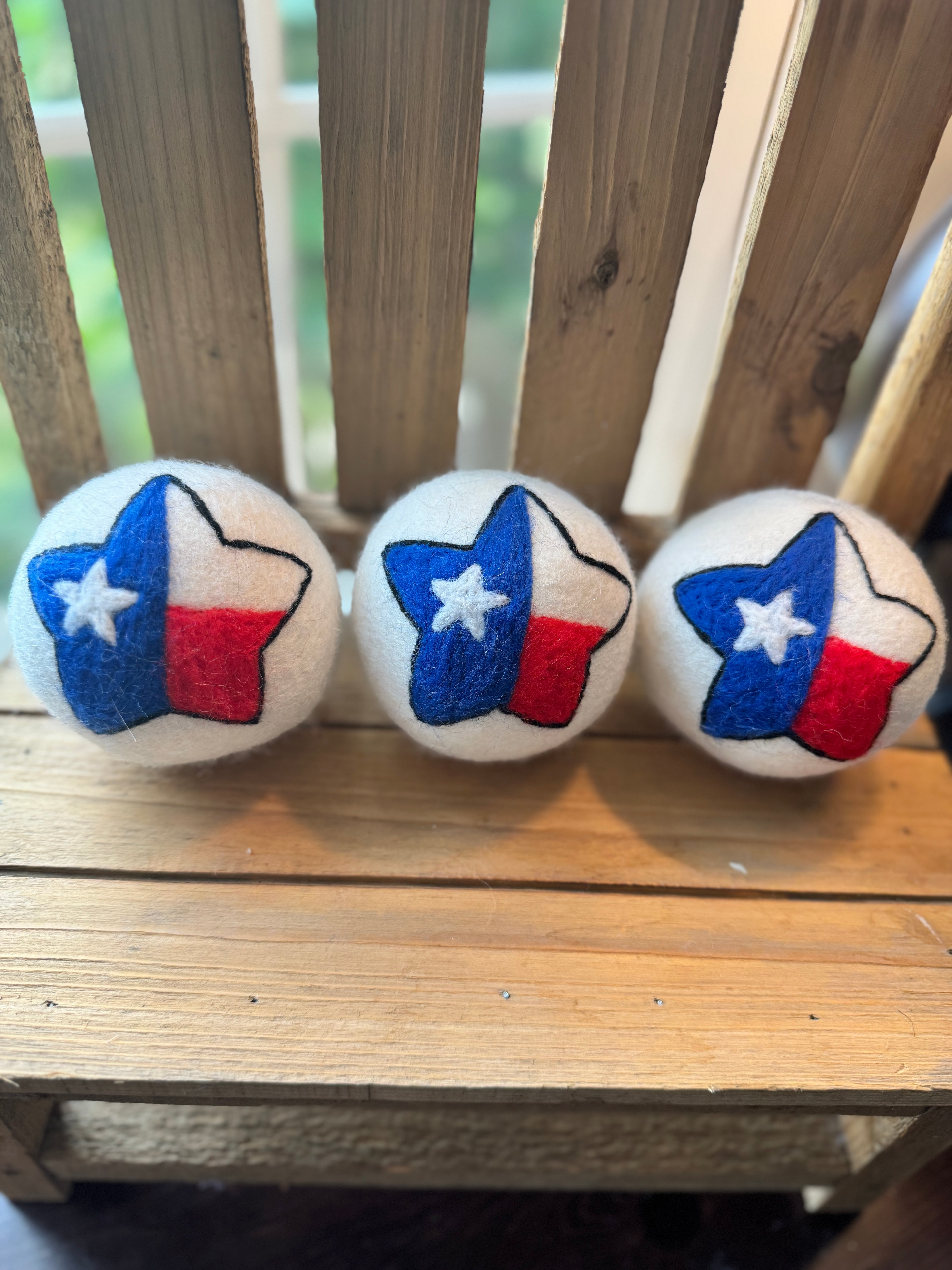 Wool Dryer Balls - 3 Pack - Whimsical Designs