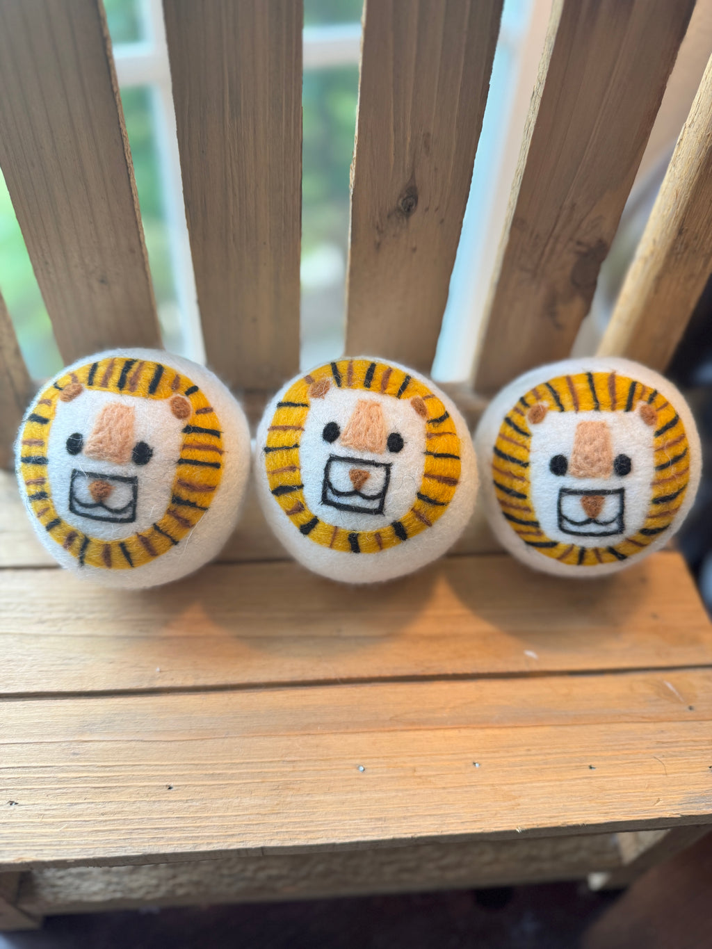 Wool Dryer Balls - 3 Pack - Whimsical Designs