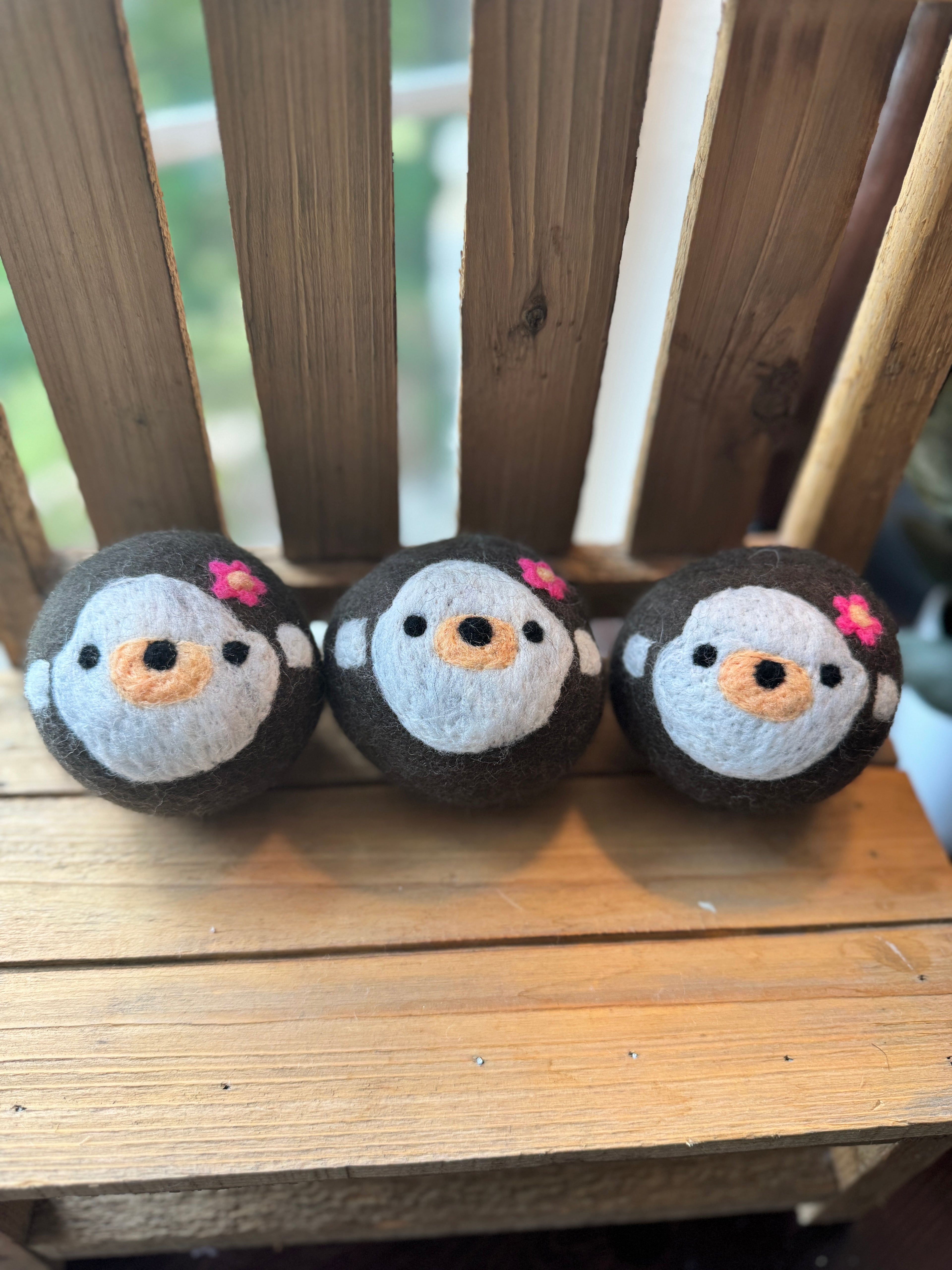 Wool Dryer Balls - 3 Pack - Whimsical Designs