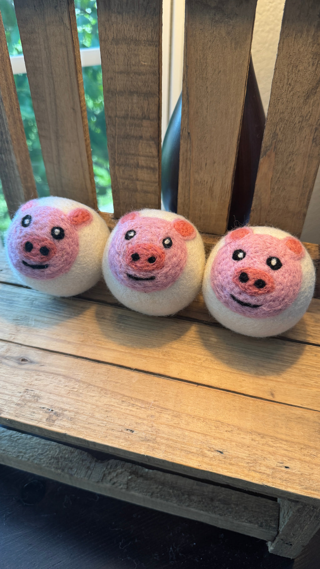 Wool Dryer Balls - 3 Pack | Whimsical Laundry Gift Under $20