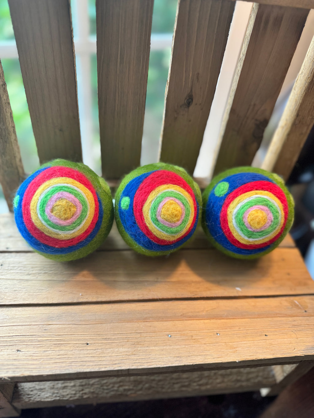 Wool Dryer Balls - 3 Pack - Whimsical Designs