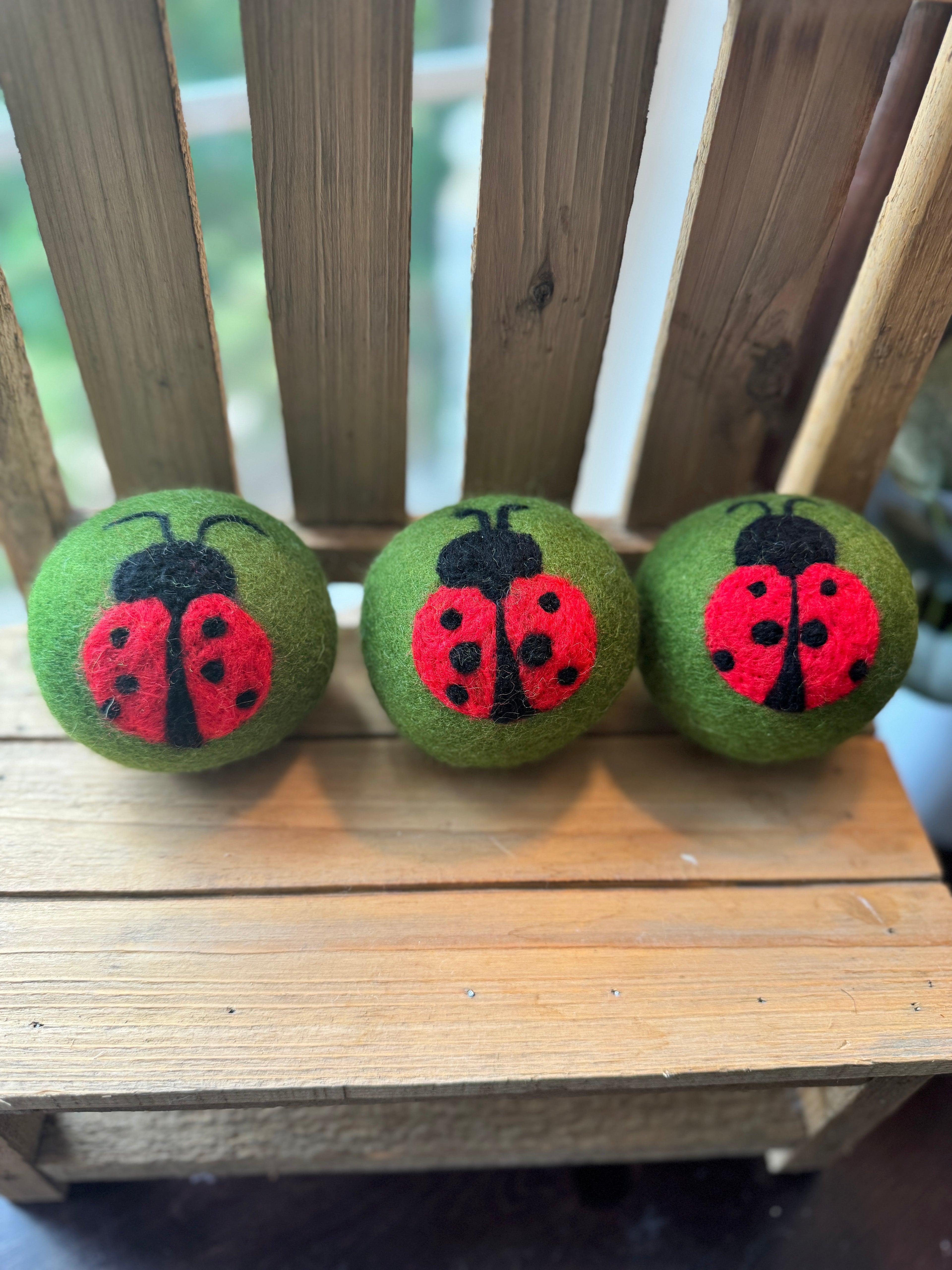Wool Dryer Balls - 3 Pack - Whimsical Designs