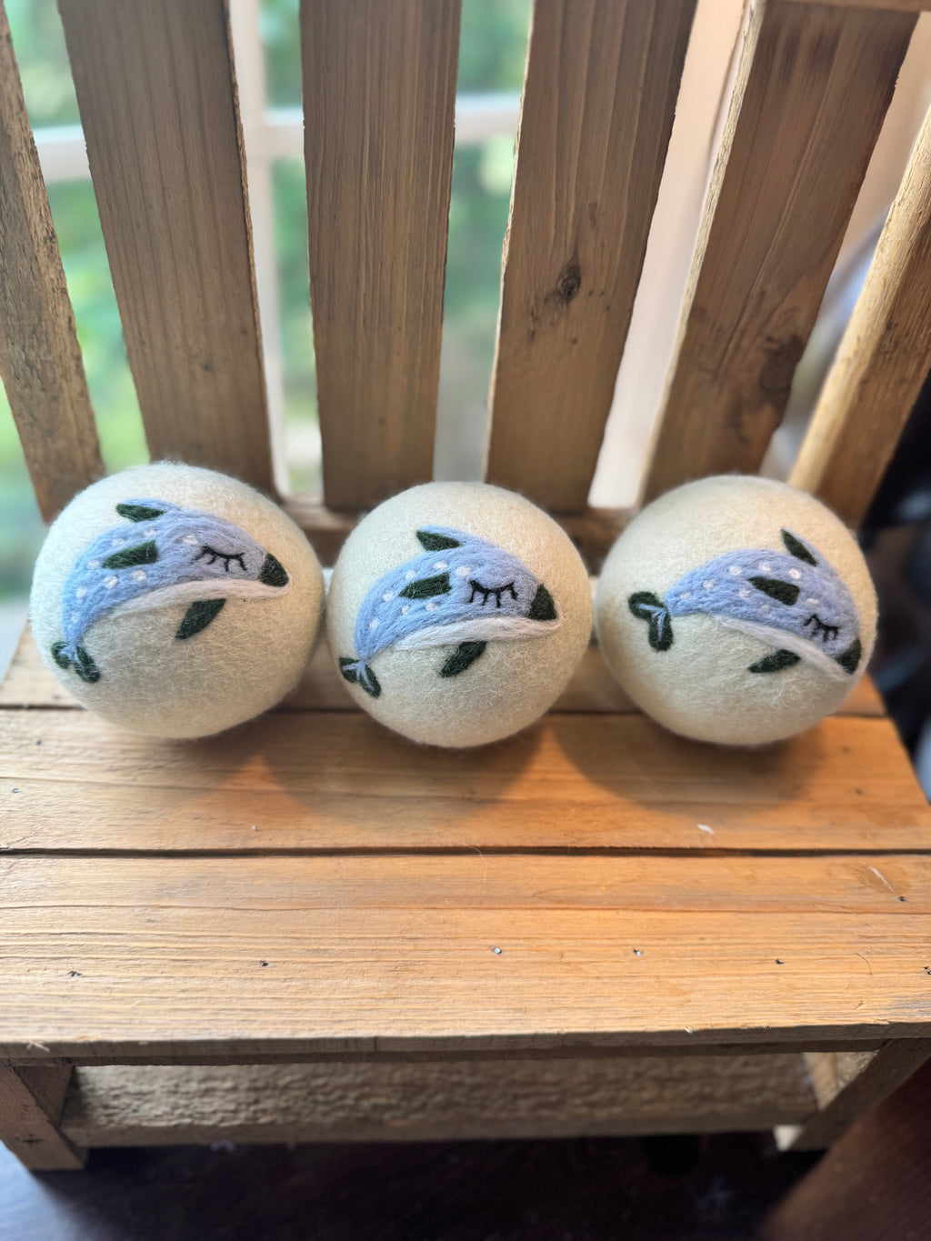 Wool Dryer Balls - 3 Pack - Whimsical Designs