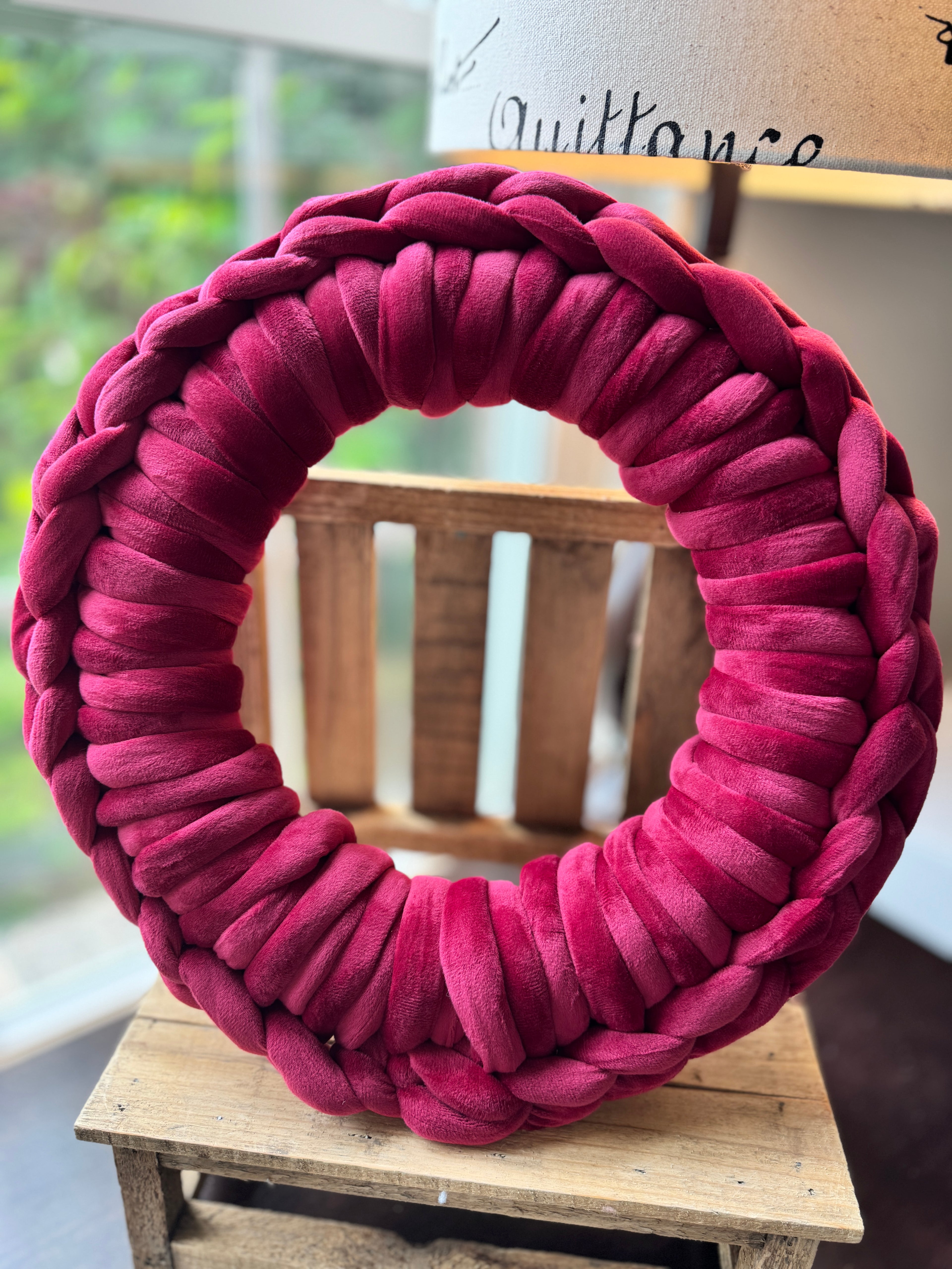 Hand Knit Wreath Class - November 21