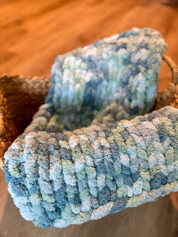 Hand Knit Lap/Baby Blanket Class