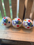 Wool Dryer Balls - 3 Pack - Whimsical Designs