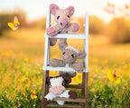 Hand-Knit Lamb Lovey | Ideal Gift for Baby Showers, Birthdays & Holidays | Perfect for Lambie Lovers!