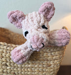 Hand-Knit Pig Lovey | Ideal Gift for Baby Showers, Birthdays & Holidays | Perfect for Piggy Lovers!