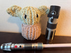 Hand-Knit Green Alien Master | Ideal Gift for Baby Showers, Birthdays & Holidays | Perfect for Lovers of the Force!
