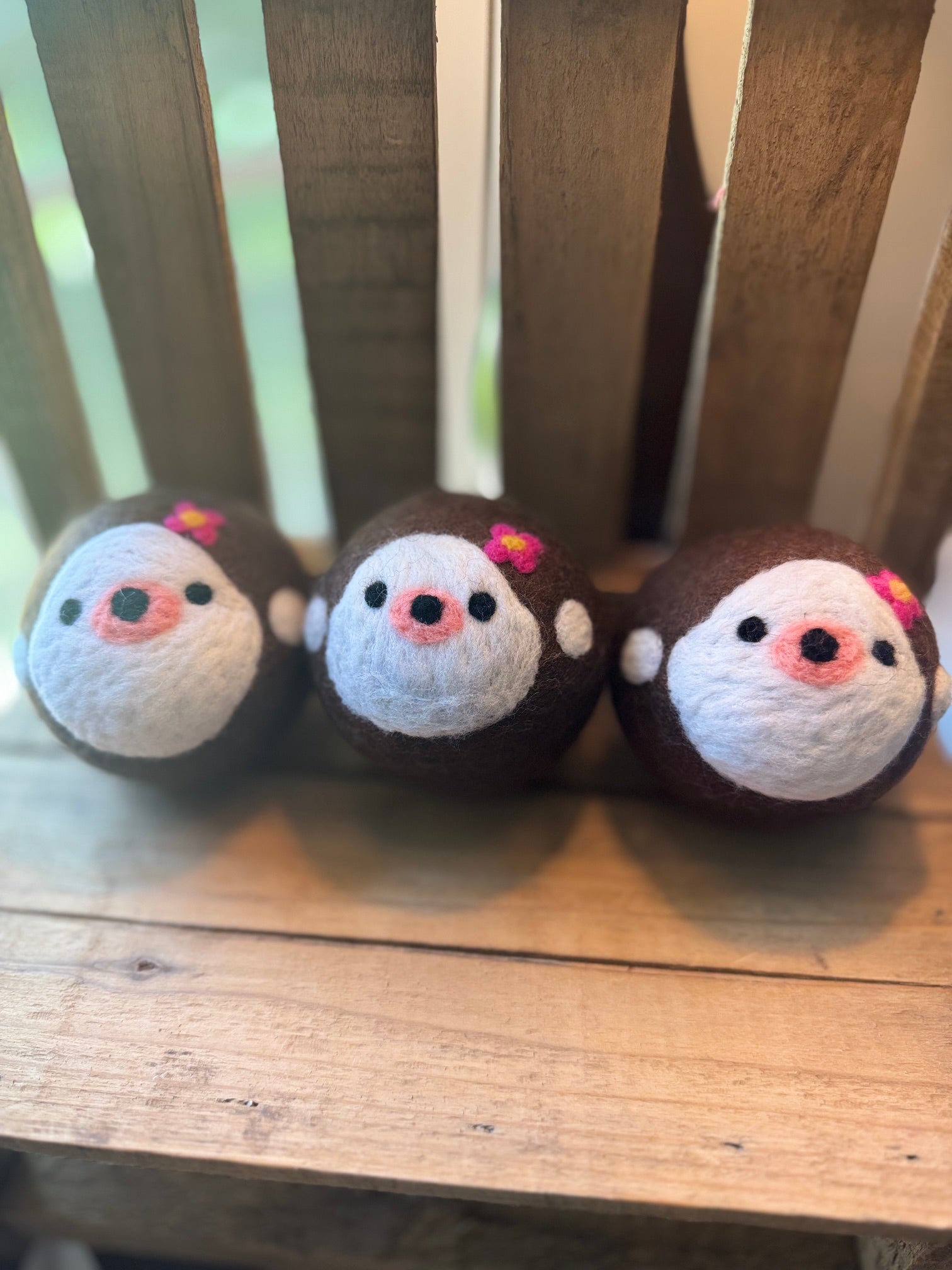 Wool Dryer Balls - 3 Pack - Whimsical Designs