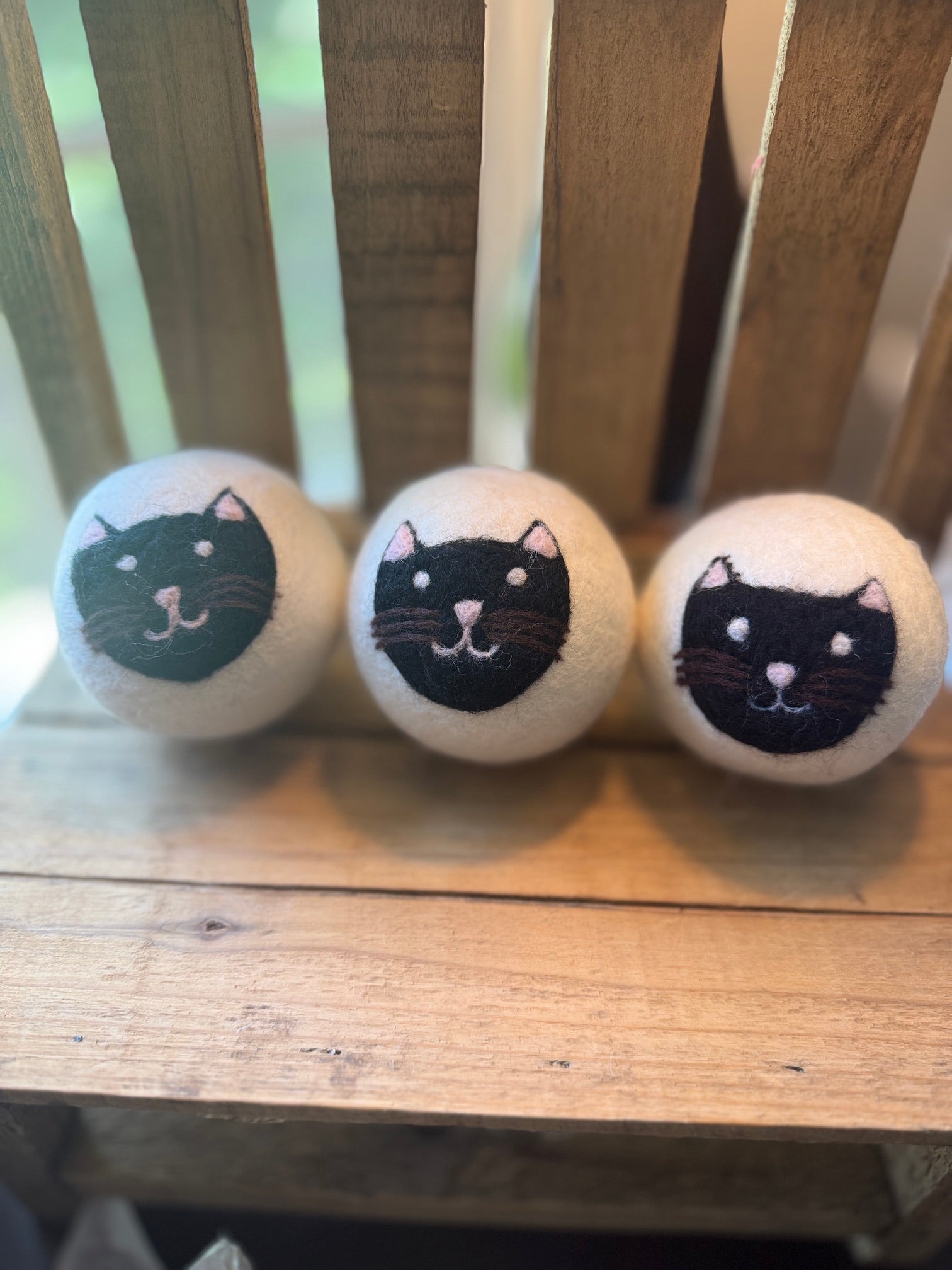 Wool Dryer Balls - 3 Pack - Whimsical Designs