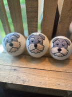 Wool Dryer Balls - 3 Pack - Whimsical Designs